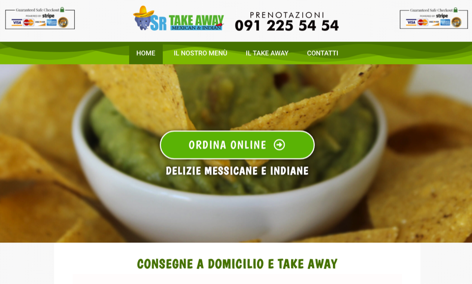 web design food delivery